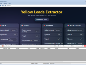 国外客户邮箱电话收集-Yellow Leads Extractor 最新版本 公司黄页信息导出