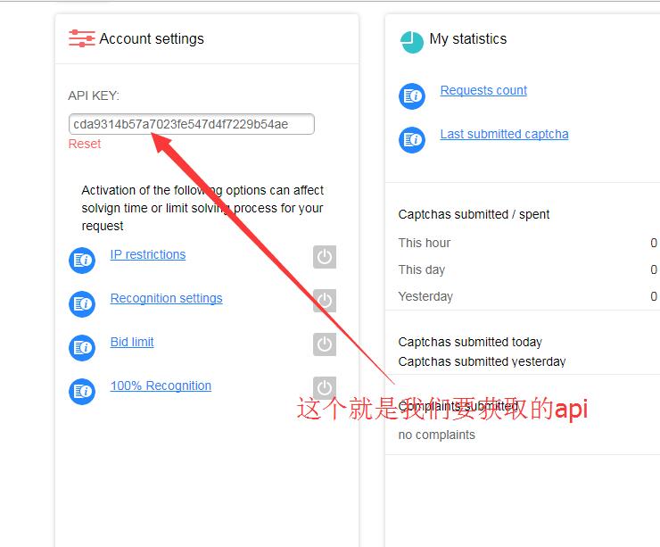 国外谷歌人机验证码识别平台-2CAPTCHA注册及充值图文教程-图片9